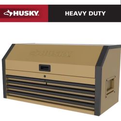 Husky Heavy-Duty 42 in. W x 20 in. D 5-Drawer Matte Desert Tan Top Chest @900