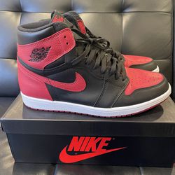 Jordan 1 “Banned”, Sized 12 For $250