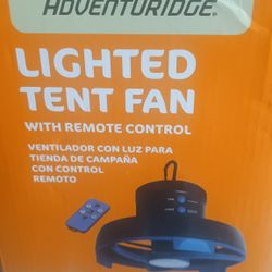 Lighted Tent Fan