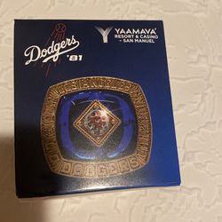 1981 World Series Ring