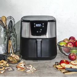 Crux 6.3-Quart Digital Touchscreen Electric Air Fryer, New