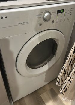 LG Sensor Dry Front-Load Dryer DLG1320W