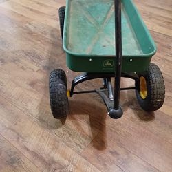 John Deere Vintage Metal Ertle Wagon