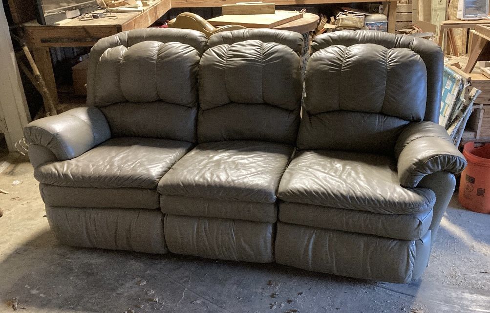 Tan Recliner Sofa Couch