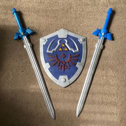 Zelda Master Sword Hylian Shield