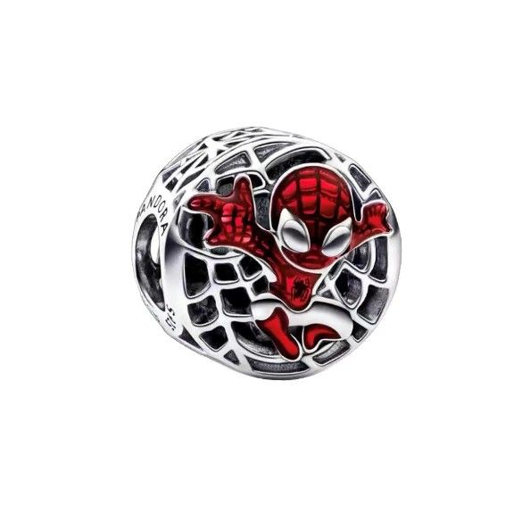Pandora Marvel Spider-Man Soaring City Charm