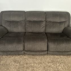 Grey Sofa And Love Seat