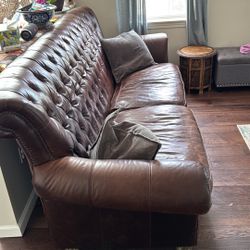 Leather Couch