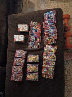 Pokémon TCG Booster Packs and Boxes Lot