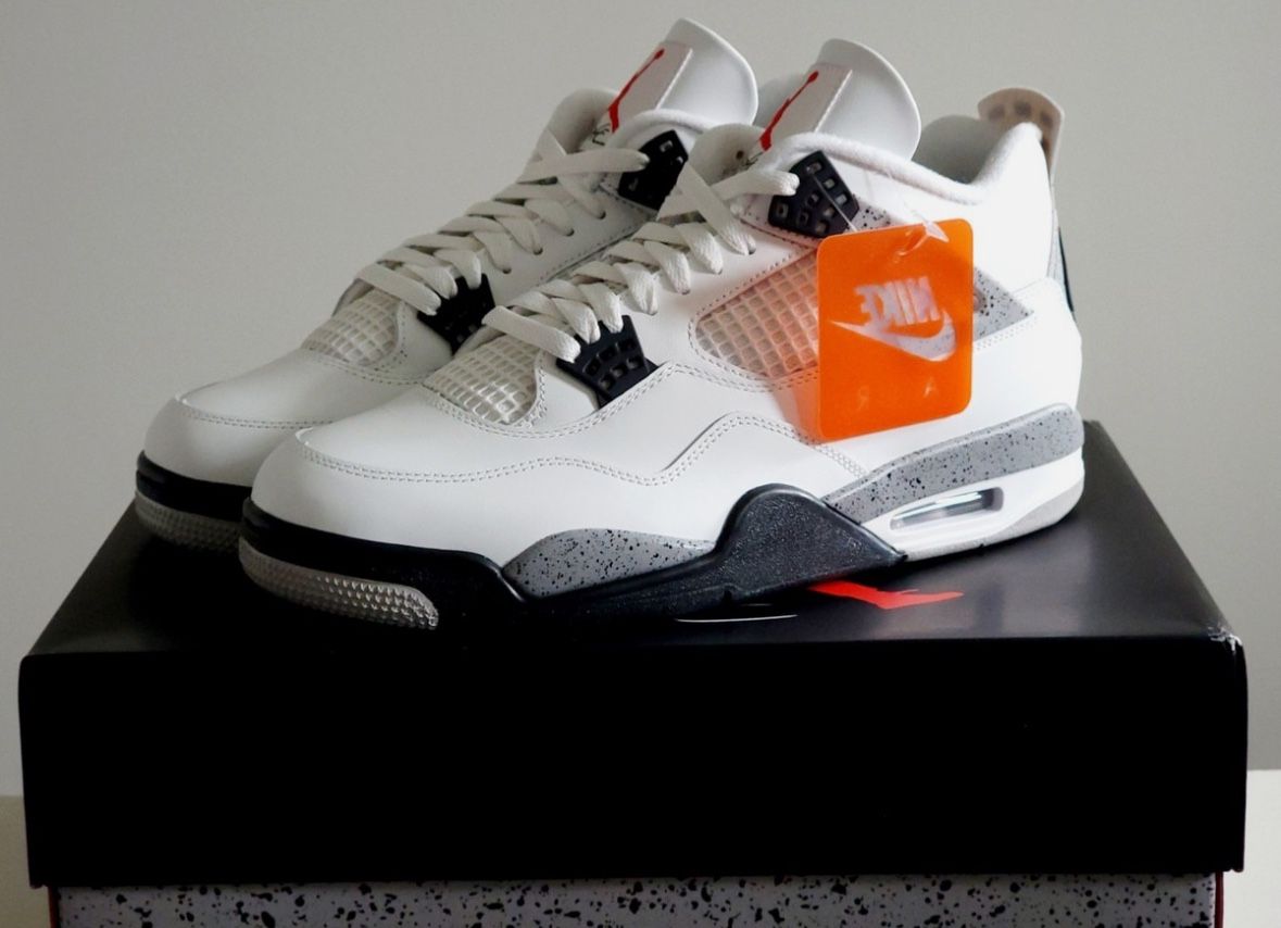 Jordan 4 White Cement (2025)