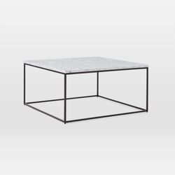 West Elm Marble Coffee Table