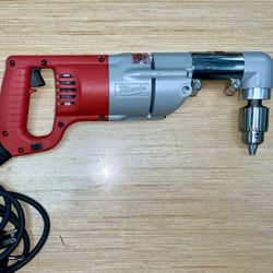 MILWAUKEE Heavy Duty 1/2’ Electric Right Angle Drill