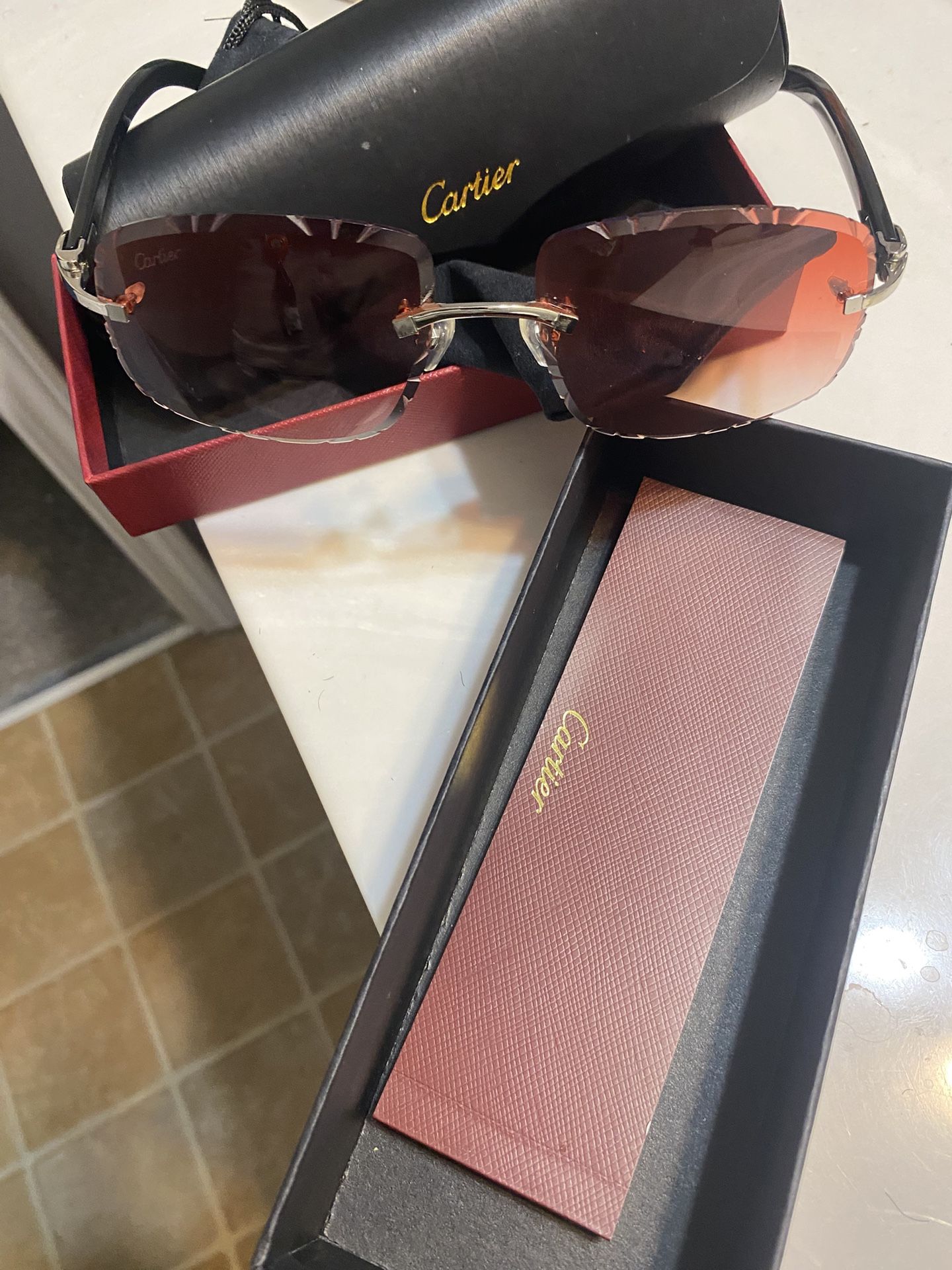 Cartier Rimless sunglasses