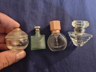 Mini Vintage Small Perfume Bottles (Empty)