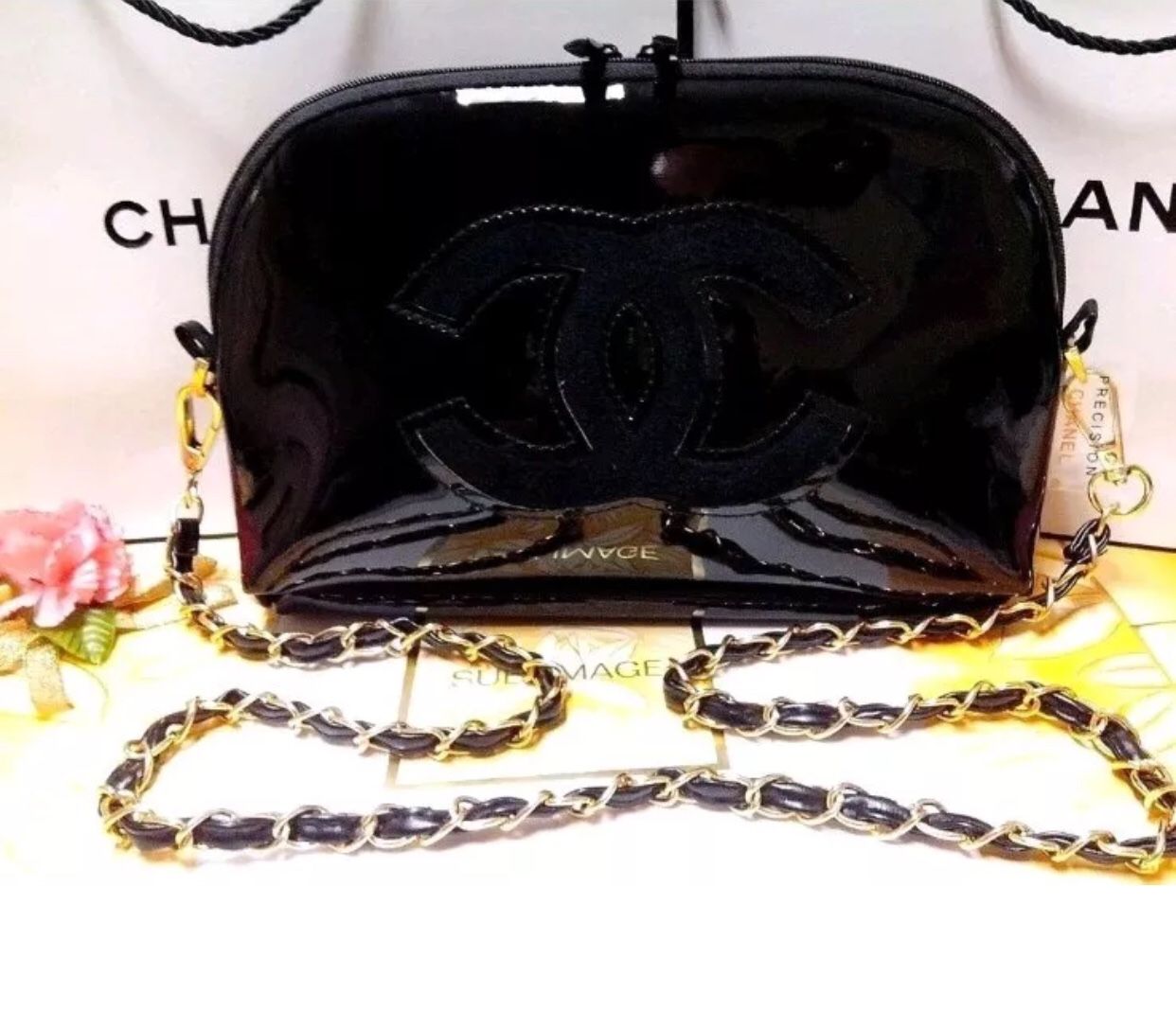 Offers ok! CHANEL VIP TOTE Quilted chain Bag Precision Beauty GWP for Sale  in Fitchburg, MA - OfferUp