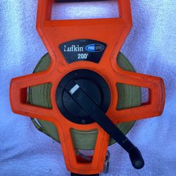 Lufkin (pro series) tape measure  200 feet.