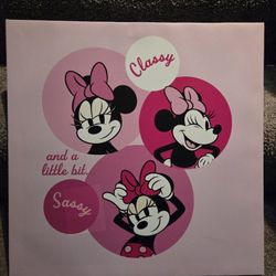 Minnie Mouse Wall Art 