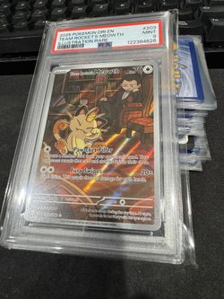 Team Rocket’s Meowth PSA 9
