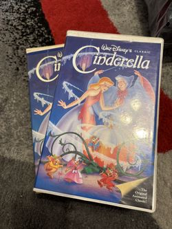 Disney Cinderella VHS 
