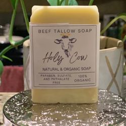 HOLY COW TALLOW SOAP - Homemade Beef Tallow Soap!