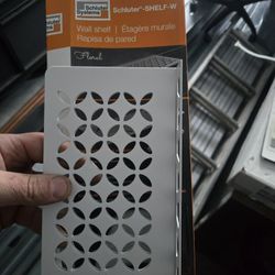 Schluter Shelf W Floral Bathroom tile shelf