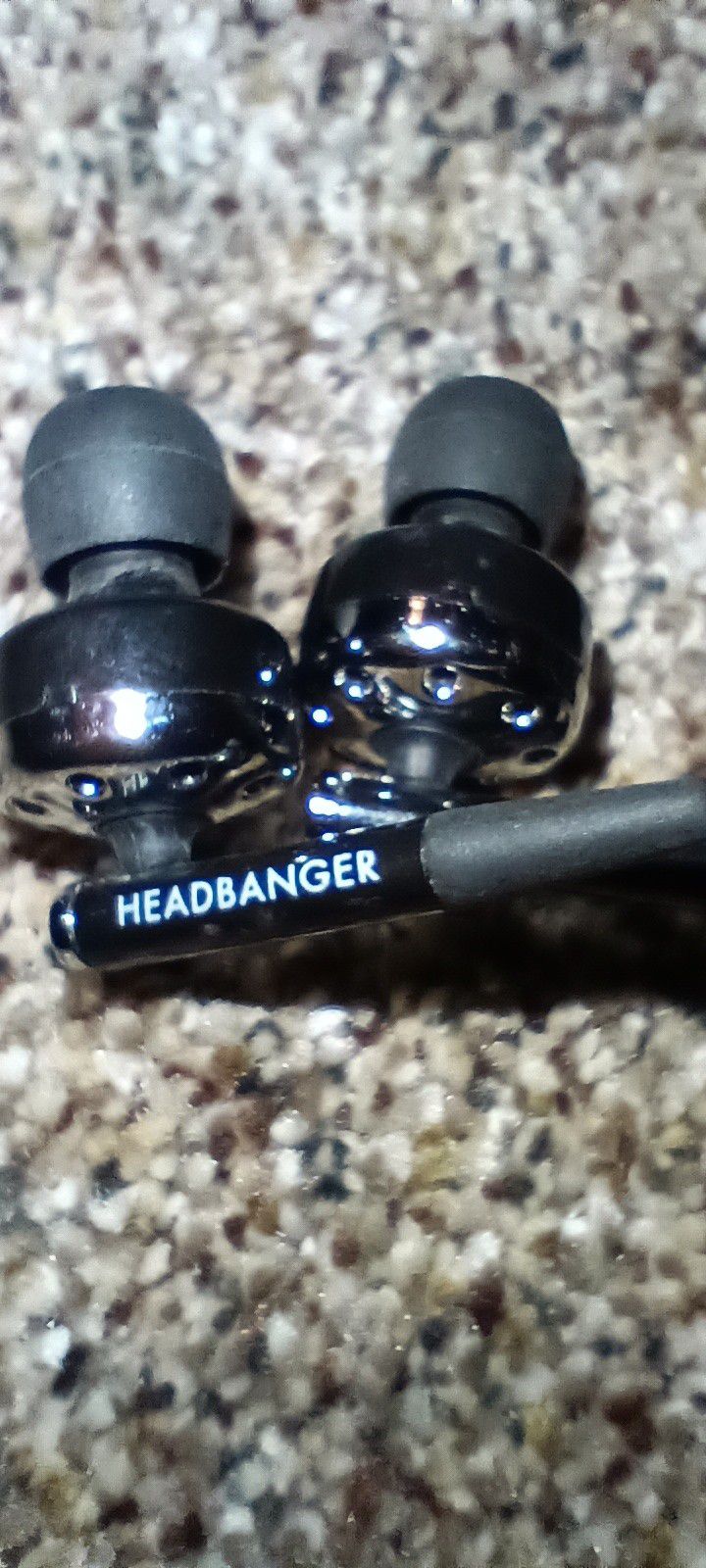 Headbanger Audio Pro headphones for Sony PSP portable game station 