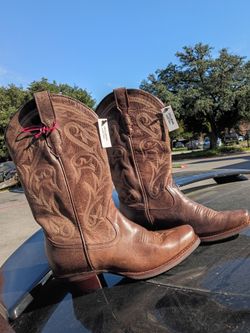 Vaquero style girl boots