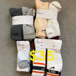 Nike Men’s Socks 20 Pairs Brand New 