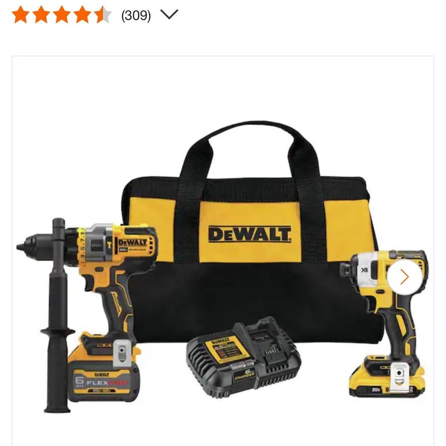 Dewalt Hammer Drill Combo Kit