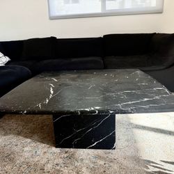 Black Marble Coffee Table