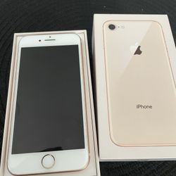 Gold iPhone 8 
