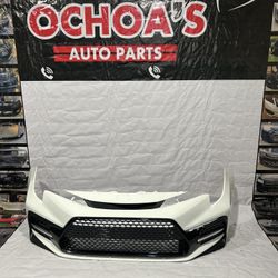 Toyota Corolla 2020 And 2021 And 2022 And 2023  Front Bumper  