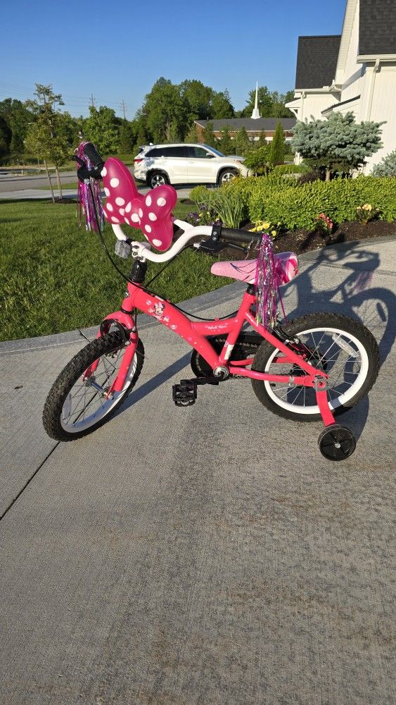 Disney Minnie Mouse bike