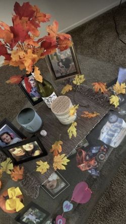 Glass living room center table