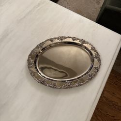 Vintage Godinger Silver Plated Tray