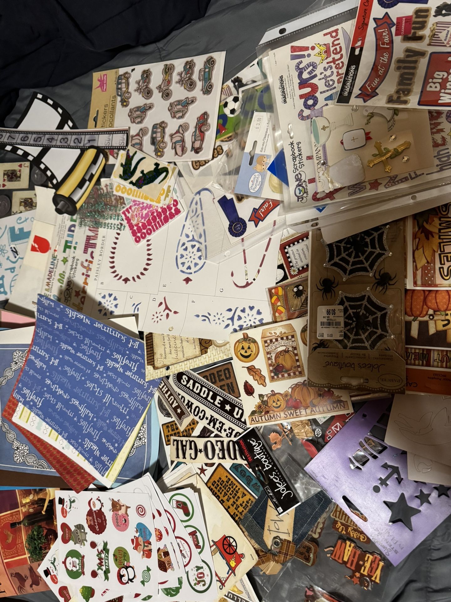 A Box Of Craft Stuff