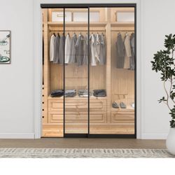 Ark design Aluminum, Black Frame Closet Door