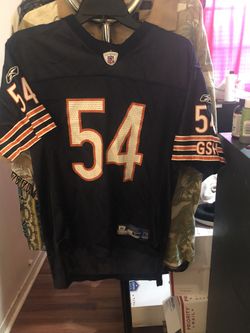 NFL Chicago Bears Brian Urlacher On Field Reebok Jersey Youth Sz Large