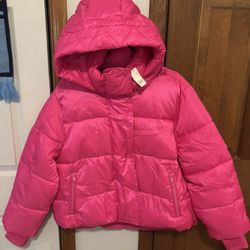 NEW Hot Pink Puffer Jacket – With Tags – Winter Jackets