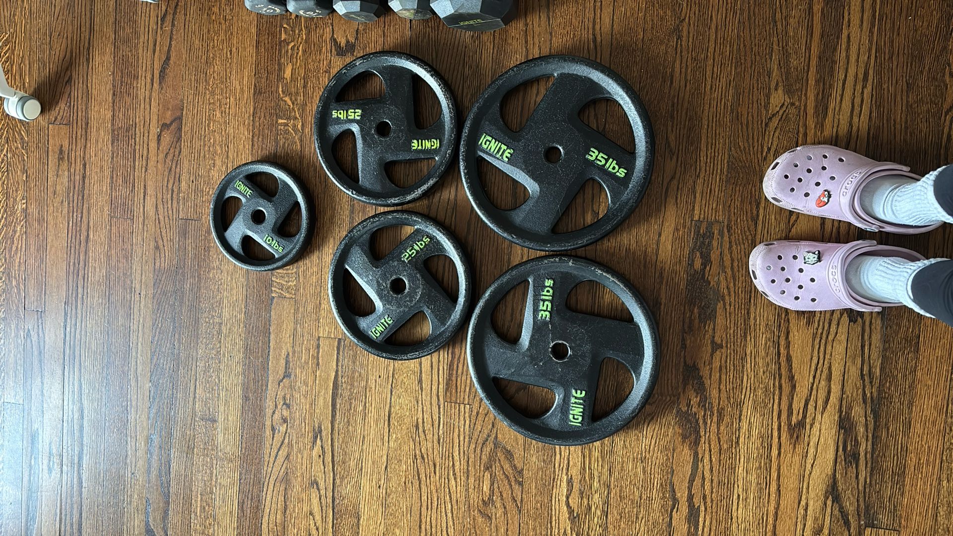 IGNITE WEIGHT PLATES SET