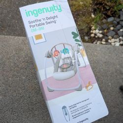 Ingenuity Soothe 'n Delight Portable Swing
