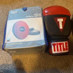 Focus Punch Mitts And Boxing Gloves