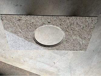 Granite vanity top for bathroom