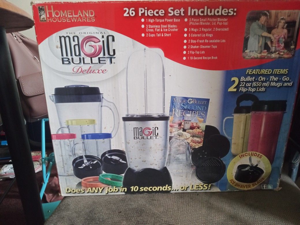 Magic Bullet deluxe 26 Piece Set