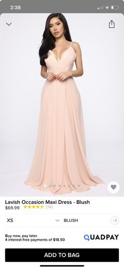 FASHION NOVA PINK DRESS