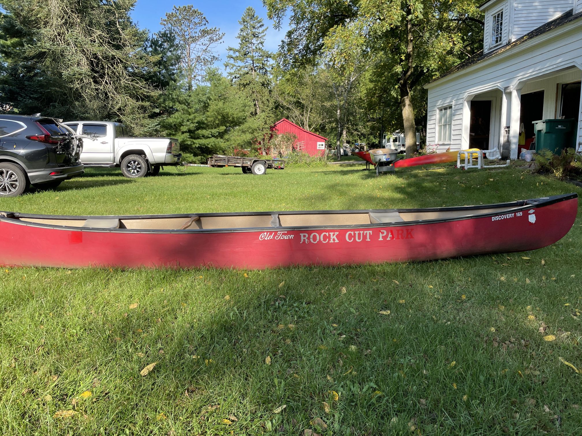 Old town canoe, discovery 169