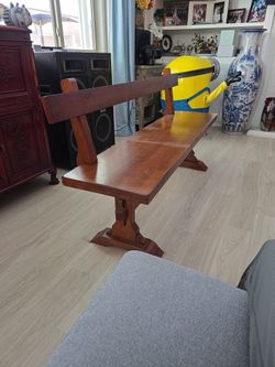 Wood Bench