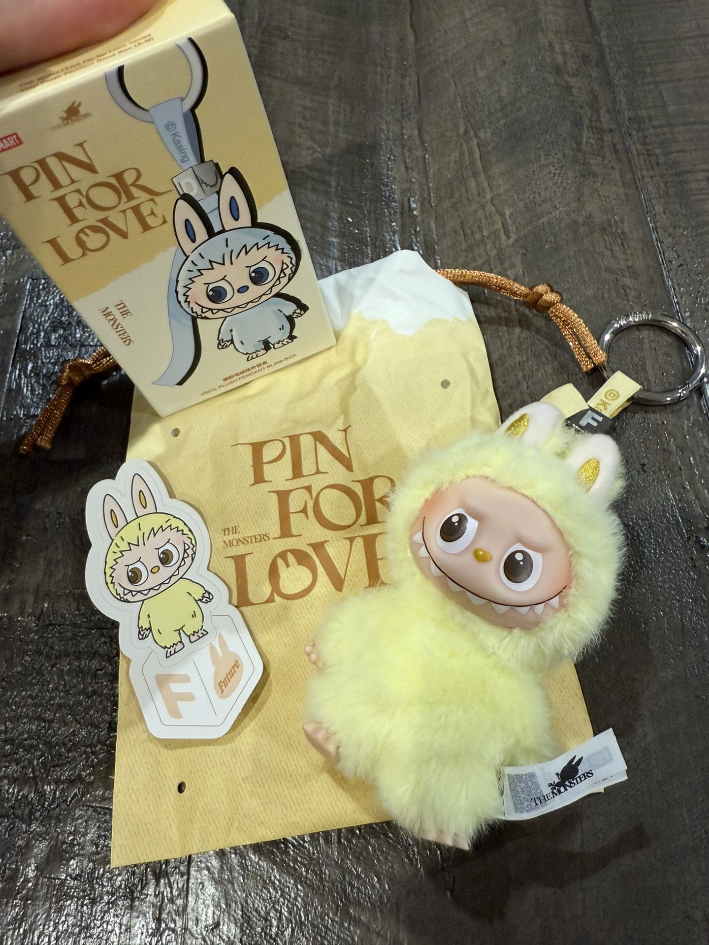 Pin For Love Labubu - Letter F