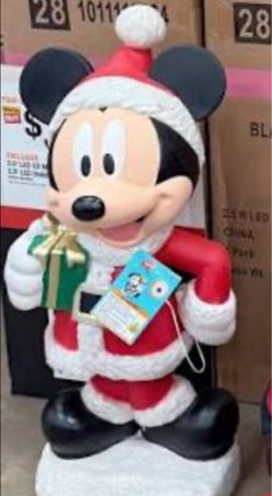 Mickey Mouse and Elf Minion