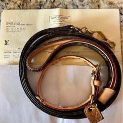 Louis Vuitton Small Dog Leash And Collar 